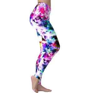 Pantalones Deportivos de Mujer Sublimados OEM en Oferta, Leggings Transpirables Personalizados para Chicas - Product Image 3