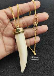 Venta al por Mayor de HUMAYUN WORLD CRAFTS HWC-91, Colgante Tallado en Hueso de Búfalo, Joyería Única con Forma Personalizada para Damas - Regalo - Product Image 3