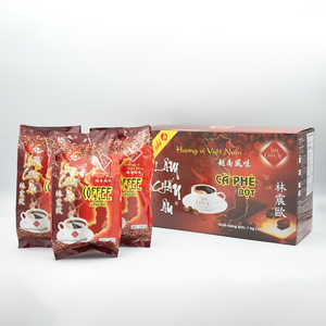 Vente chaude poudre de café pur goût moelleux certifié ISO HACCP emballage personnalisé en boîte bon prix préparation des ingrédients - Product Image 2