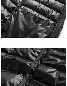 Chaleco acolchado personalizado OEM de diseñador americano para hombre, chaleco acolchado informal ligero con capucha, chaleco acolchado Premium - Product Image 6