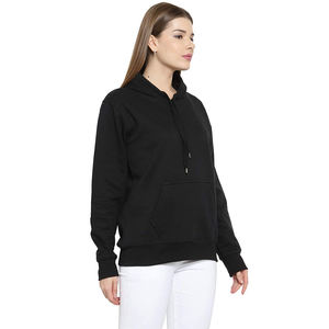 Sweat-shirt en coton de haute qualité, nouveau Design, solide, personnalisé, Logo brodé, sweat-shirt pour femmes - Product Image 2