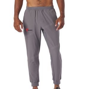Wholesale High Quality Sports Blank Cloth Elastic Trackpants With No Labels French Terry Fabric Sweatpants Men - Product Image 1
