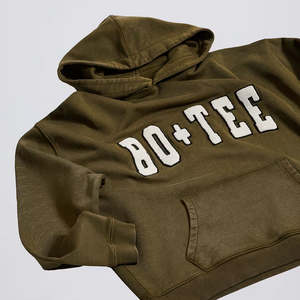 2025 estilo personalizado sudaderas con capucha para mujer Spandex tejido a prueba de viento número estampado contraste mangas Casual invierno sudaderas con capucha frontal - Product Image 6