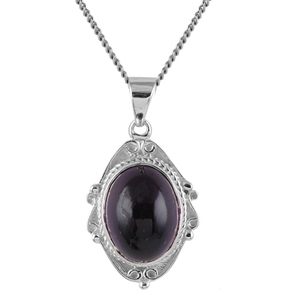 Colgante de Plata de Ley 925 personalizado, hecho a mano diseño clásico, bisel de cuarzo ahumado Natural ovalado, joyería para fiestas - Product Image 2