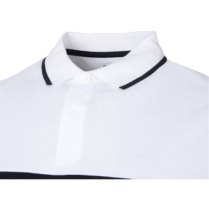 Polo de hombre de color personalizado de alta calidad Diseño de logotipo bordado POLO de manga corta Polo de hombre de talla grande para hombre - Product Image 4