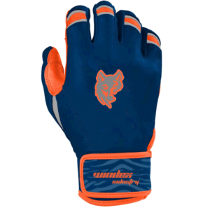 Bruce Bolt Style Premium 100% Cabretta Gants de frappeur de baseball en cuir Gants de frappeur personnalisés à manchette courte - Product Image 2