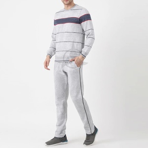 Chándal de hombre con precio al por mayor hecho en fábrica en color de contraste Diseño de logotipo personalizado Chándales de hombre a la venta personalizados - Product Image 3