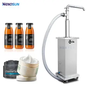 NENOSUN 공압 수직 화장품 크림 식품 액체 공급 펌프 흡입 기계 이송 펌프 흡입 기계
