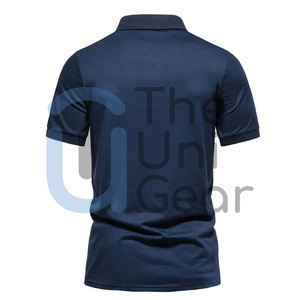 Camiseta Deportiva Informal de Punto Sólido para Hombre, Diseño Nuevo, Color Negro, de Alta Calidad, Secado Rápido, para Gimnasio, Trabajo y Moda - Product Image 4