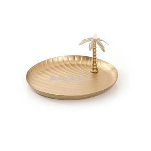 Plateau de service en laiton au design classique pour les mariages, les fêtes, le thé, le café, au prix le plus bas - Product Image 2