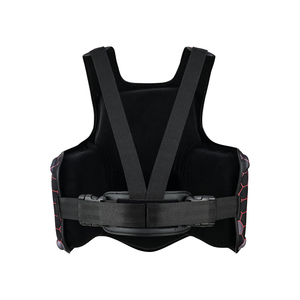 Protector de pecho de boxeo de cuero cómodo de alta calidad, logotipo personalizable, equipo de protección de entrenamiento de Color para MMA, Karate, Taekwondo - Product Image 3