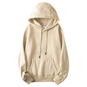 Personnalisé Propre Logo Bleu Cordon 280 320 340 360 400 gsm À Capuche Blanc 80 Coton 20 Polyester Polaire À Capuche - Product Image 5