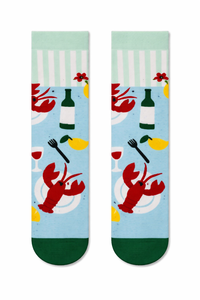 Calcetines de Algodón Peinado Transpirables con Diseños Variados para Uso Diario, Calcetines Casuales, Fabricante, Marca Privada, Suministro al por Mayor - Product Image 4