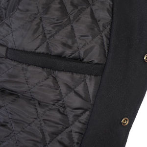 OEM personalizado de los hombres de estilo de calle Letterman chaqueta universitaria y de béisbol de manga de cuero de los hombres Varsity chaqueta con logotipo bordado - Product Image 5