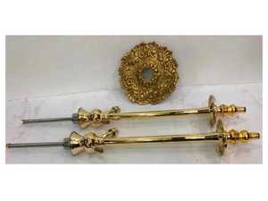 Farida Luxury Modern Slim Tower Mini hecho a mano de latón egipcio de aluminio de tipo recto Hookah Set Lacquer Finish Mirror Technics - Product Image 4