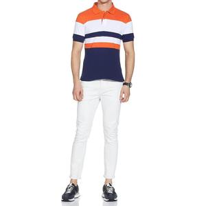 Polo de algodón de alta calidad hecho a medida para hombre, servicio OEM, nuevo diseño, Polo de algodón de manga corta de color sólido a la venta - Product Image 5
