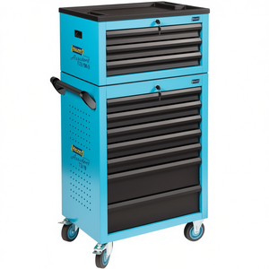 Hazet Assistant <b>Tool</b> <b>Trolley</b> with 10 Empty Drawers Practical <b>Tool</b> Cabinets for Organization and Convenience - Product Image 3