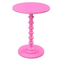 Table de centre ronde de grande taille enduite rose de qualité supérieure pour la maison salon salle à manger Restaurant décor d'hôtel meubles ronds modernes