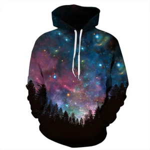 Nouveau style, sweat-shirts à capuche pour hommes en coton 100% imprimés par transfert thermique, personnalisés, décontractés, en polaire unie pour l'hiver - Product Image 6