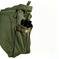 Sac fourre-tout vert olive grande capacité, imperméable, sac à bandoulière multi-poches, sac de voyage, de travail, de shopping, sac de transport quotidien pour femmes et hommes