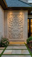 Marbre blanc, designs et articles de sculpture modernes pour villa de luxe intérieure, imperméables et de fabrication exquise