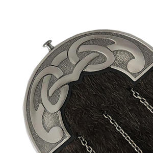 Fourrure de lapin sur mesure de haute qualité Sporrans fonction réglable avec Logo personnalisé nouveau Service de gros Sporran écossais - Product Image 5