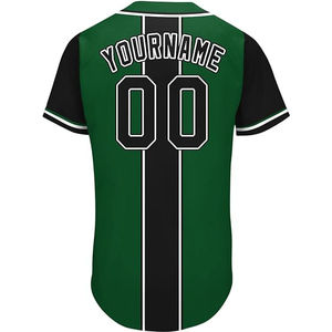 Ensemble de tenue de baseball personnalisée sublimée à boutons, tissu respirant à séchage rapide pour équipes et clubs - Product Image 6