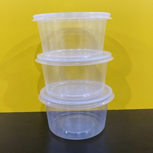 Mới nhất phong cách 2025 nhựa 12oz/16oz PP dùng một lần món tráng miệng container Vòng rõ ràng bát cốc trái cây hộp với nắp Top bán 2025 - Product Image 3