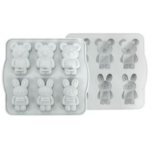 Oso <span class=keywords><strong>de</strong></span> silicona Fondant <span class=keywords><strong>molde</strong></span> oso caramelo <span class=keywords><strong>Chocolate</strong></span> moldes <span class=keywords><strong>para</strong></span> oso <span class=keywords><strong>de</strong></span> peluche pastel decoración Cupcake Topper resina <span class=keywords><strong>de</strong></span> arcilla polimérica - Product Image 1