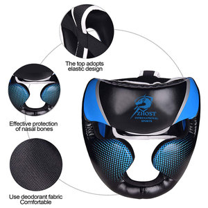 Enhanced Performance Safety Equipment Breathable <b>Padding</b> Adjustable Structure Boxing Head Guard For Training And <b>Practice</b> Use - Product Image 3