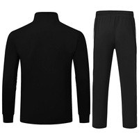 Nouveau design personnalisable – Survêtement décontracté en molleton de coton pour homme, col en V, manches courtes, fermeture éclair, motif uni, séchage rapide, respirant