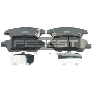 Set di pastiglie freno anteriori FEBEST (0301-GEF) - Product Image 1