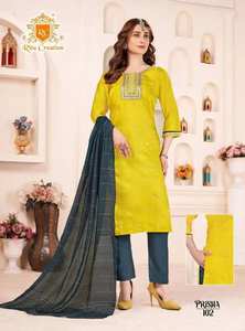 คอลเลกชันคอลเลกชันวาติกันแบบอินเดียเสื้อผ้าปากีสถานแคตตาล็อกแบบเต็มชุด Kurti ด้านล่างชุดปาร์ตี้ - Product Image 4