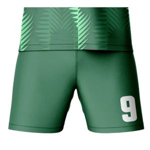 ชุดเสื้อฟุตบอลซับลิเมชั่นคุณภาพสูงสั่งทำได้ พร้อมปักชื่อทีมและโลโก้ ขายส่ง ผลิตจากโพลีเอสเตอร์ 100% แห้งเร็ว แขนสั้น - Product Image 6