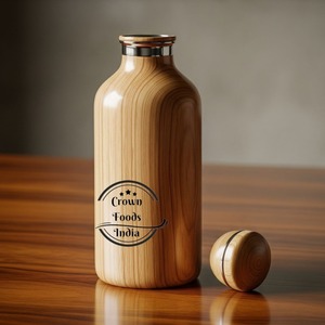 Bouchon de bouteille artisanal en bois écologique, style vintage, personnalisable, pour boissons, idéal pour les activités de plein air – Vente chaude - Product Image 2