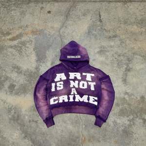 เสื้อฮู้ดแบบสวมศีรษะสำหรับผู้ชายผ้าพิมพ์ลายปักลายด้วยกรดซีดจางแบบตัดเย็บสไตล์วินเทจ - Product Image 2