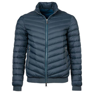 Blouson Bomber matelassé unisexe de haute qualité, chaud pour l'hiver, col montant, poignets et ourlet côtelés, fermeture éclair, grande taille, OEM ODM disponible - Product Image 1