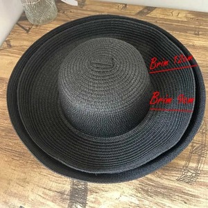 หมวกคาวบอยตะวันตกฤดูร้อนสไตล์ย้อนยุคหมวกฟางคาวบอยกันแดด - Product Image 2