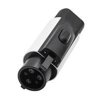 Adaptateur de type 2 à type 1, prise IEC62196, connecteur de chargeur de véhicule électrique, AC 230V, IP55/IP65, pour voitures J1772 et stations publiques