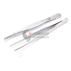 Pinzas de Sutura con Puntas Anguladas de Acero Inoxidable para el Cuidado de Heridas en Áreas Difíciles, Acceso a la Cavidad Nasal y Oral - Product Image 3