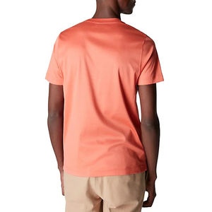 T-shirt à col rond de style américain pour hommes, en pur coton, à manches courtes, coupe ample, design de rue pour couples - Product Image 3