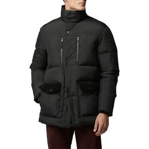 Chaqueta acolchada personalizada de alta calidad para hombre con abrigos con capucha desmontables, chaqueta acolchada informal de estilo burbuja impermeable - Product Image 1