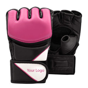Guantes MMA profesionales personalizables de alta calidad Guantes de artes marciales y boxeo de cuero de último estilo Diseñe su propio producto - Product Image 1