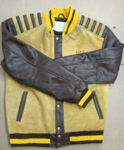 New Production <b>Men</b> Genuine Sheep Leather Fashion Jacket New Arrival Winter Product with Genuine <b>Sheepskin</b> <b>Men</b> Leather Jacket - Product Image 2