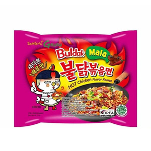 บะหมี่ราเม็งมาลารสไก่แพ็คขนาดใหญ่130กรัมสีชมพู - Product Image 1