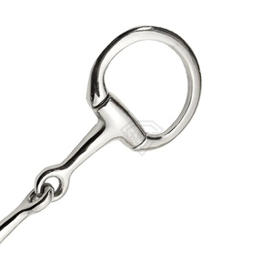 บิตขี่ม้าราคาถูก ขายส่ง สแตนเลสสตีล แบบตะวันตก สีเงิน ลายจุด คุณภาพดี อุปกรณ์ขี่ม้า บิตแบบตะวันตก รับผลิตแบบ OEM - Product Image 5