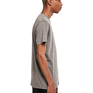 T-shirt vintage lavé à l'acide personnalisé pour hommes, poids lourd 250gsm 100% coton, épaule tombante, coupe oversize, séchage rapide, vente en gros - Product Image 6