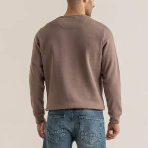 Sudadera Personalizada para Hombre, 100% Algodón, Cuello Redondo, Sudadera Deportiva, Sudadera Unisex con Cuello Redondo - Product Image 4