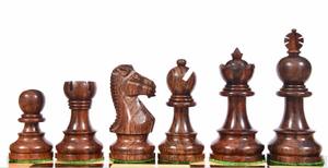 Piezas de Ajedrez Taj Staunton de Lujo Talladas en Madera de Palisandro y Boj, Rey de 3.5 Pulgadas al Mejor Precio - Product Image 5