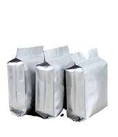 Sacs d'emballage en aluminium personnalisés avec logo couleur sur mesure, refermables à fermeture éclair, qualité alimentaire, thermoscellables pour café, thé, épices, médicaments